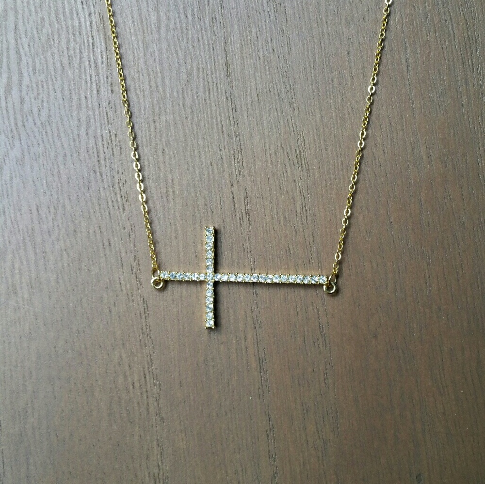Gold Cross Necklace